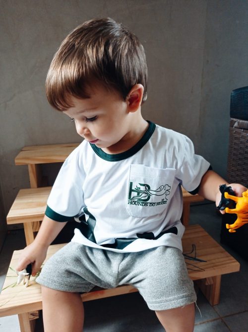 Camiseta Infantil + Boné dos 2 aos 5 anos